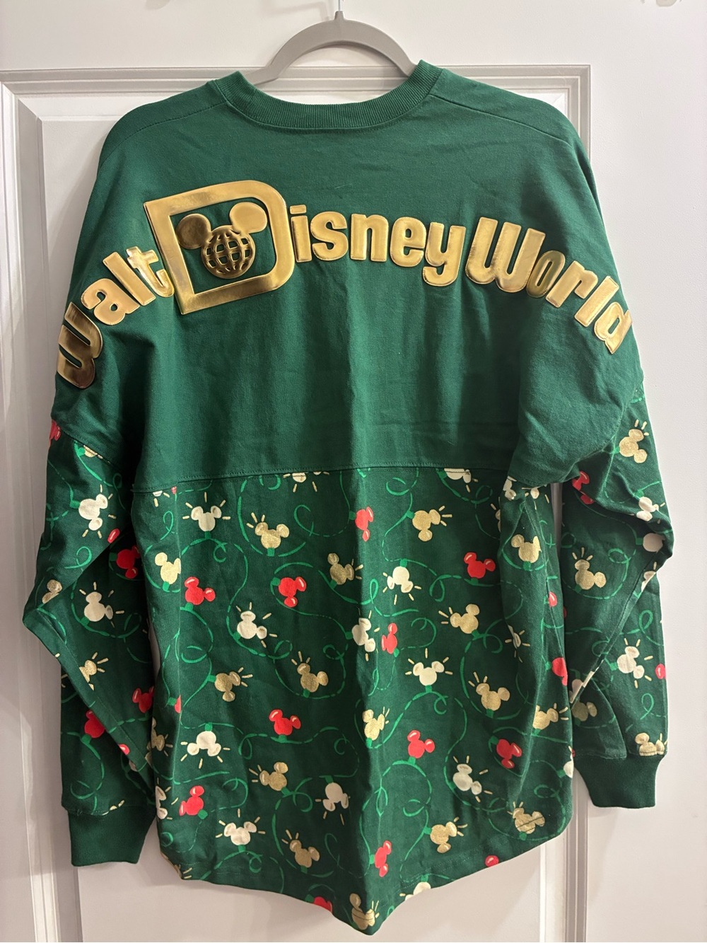 Adult size small Walt Disney World Christmas spirit jersey - Picture 2 of 3